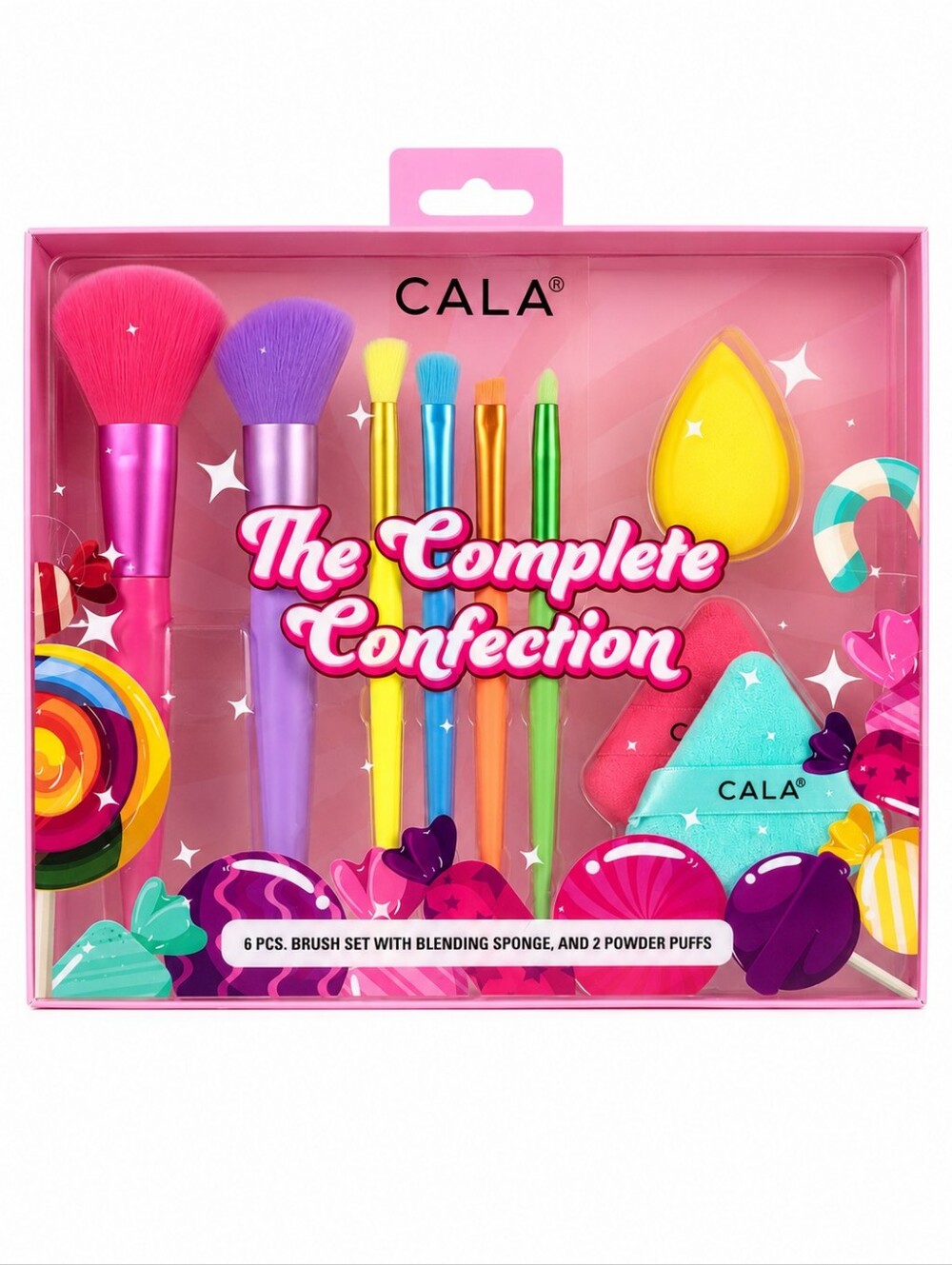 CALA The Complete Confection Brush Set Sponge Powder Puffs Amazing Quality